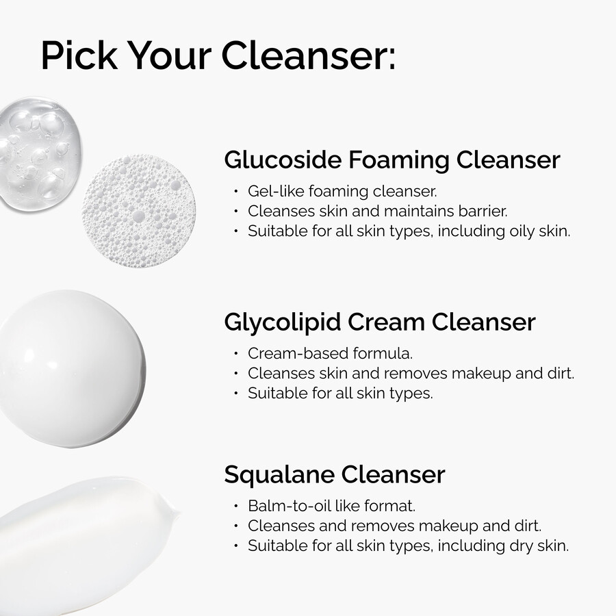 nyd smidig og glødende hud med glucoside foaming cleanser
