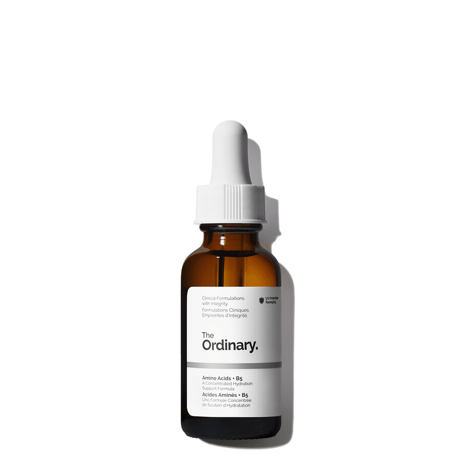 aminosyrer b5 vandbaseret serum til hudfugtning